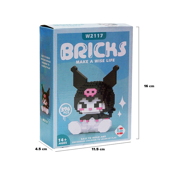 Kawaii Anime Building Blocks Mini Cute Anime Figures Blocks Kit Education Gifts for Kids