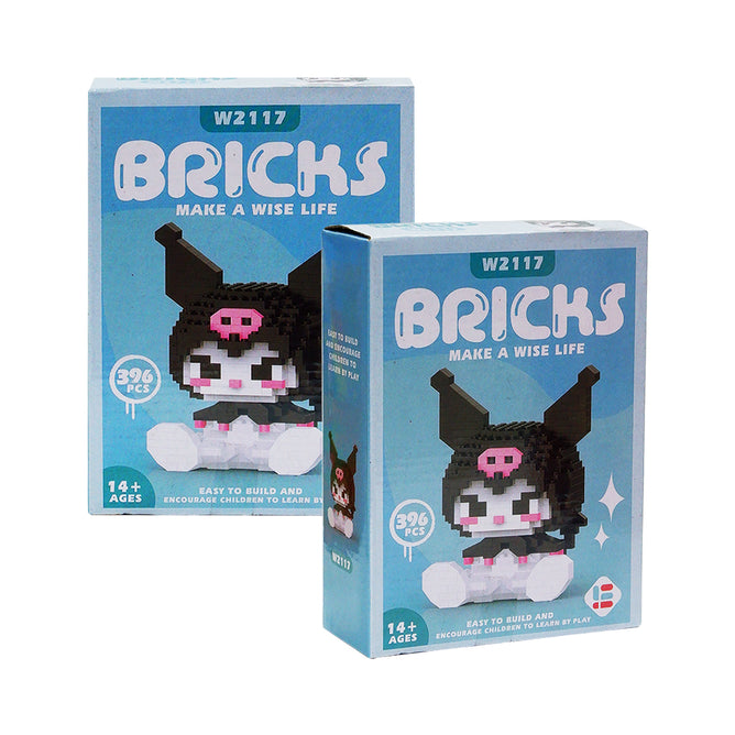 Kawaii Anime Building Blocks Mini Cute Anime Figures Blocks Kit Education Gifts for Kids