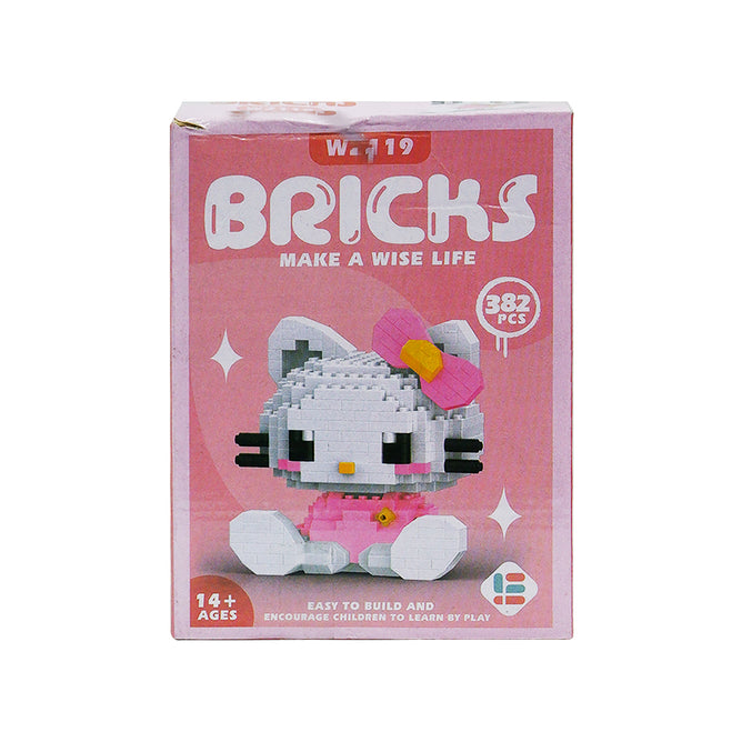 Kawaii Anime Building Blocks Mini Cute Anime Figures Blocks Kit Education Gifts for Kids