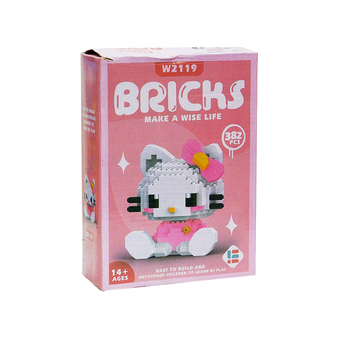 Kawaii Anime Building Blocks Mini Cute Anime Figures Blocks Kit Education Gifts for Kids