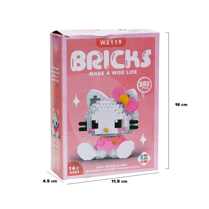 Kawaii Anime Building Blocks Mini Cute Anime Figures Blocks Kit Education Gifts for Kids