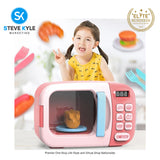 WY374-1 Kitchen Microwave Oven Simulation Playset