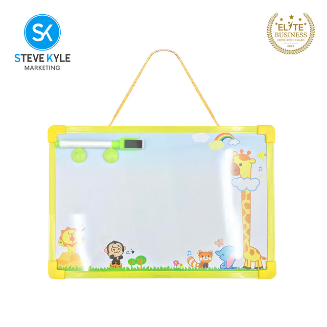 Steve Kyle Portable Writing Drawing Whiteboard With Marker Eraser For Kids Educational Supplies