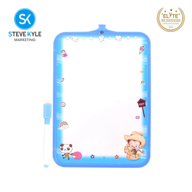 Steve Kyle Portable Writing Drawing Whiteboard With Marker Eraser For Kids Educational Supplies