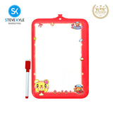 Steve Kyle Portable Writing Drawing Whiteboard With Marker Eraser For Kids Educational Supplies