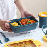 1100ml Japanese-style Sealed Multi-compartment Healthy Material Food Storage Container Lunch Box