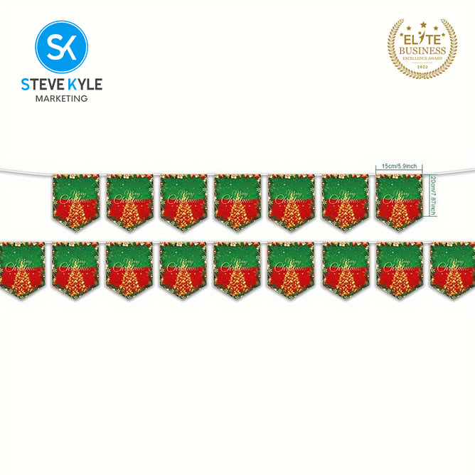 Steve Kyle Merry Christmas Disposable Paper Plate Tableware Napkins Tablecloth Christmas Party Banner Decoration