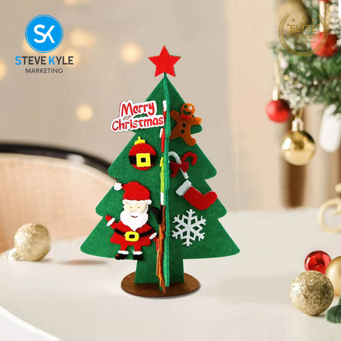 Steve Kyle Creative Christmas Holiday Crafts Ornament For Children's Christmas Tree Decoration
