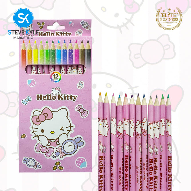 12Colors Wooden Colored Pencil Kid School Drawing Stationery Supplies