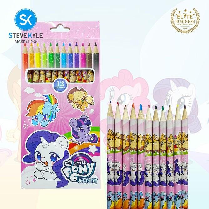 12Colors Wooden Colored Pencil Kid School Drawing Stationery Supplies