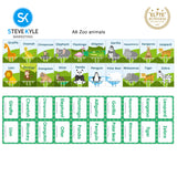 Steve Kyle Early Educational Flash Cards Alphabet English Math Slight Word Phonics Memory Game Card For Children