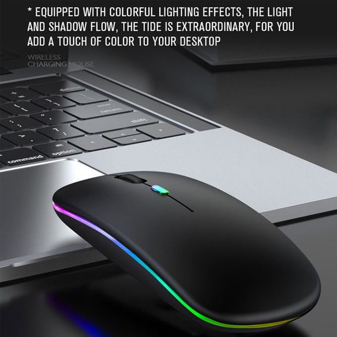 Kyle Computer Mouse Wireless RGB Optical Slim Computer Mouse – Steve Kyle Marketing
