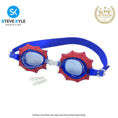 Children's Anti-fog Water Eye-Protection Silicon with 1 Pair Earplugs and Case for Boys & Girls