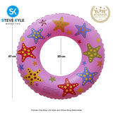 26 Inches Inflatable Cartoon Character Swim Ring Floater for Kids Boys and Girls