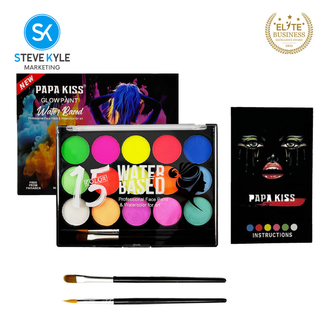 15Color Body Art & Face Painting