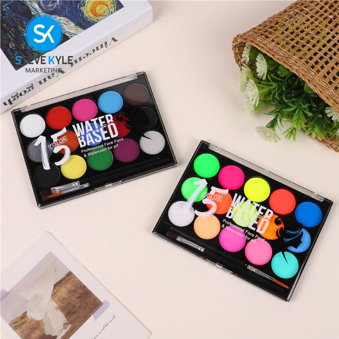 15Color Body Art & Face Painting