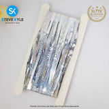 2M Background Glitter Foil Curtains Birthday Party Wall Cloth Backdrop Wedding Christmas Decor