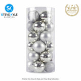 24PCS 3CM/4CM/6CM Christmas Tree ball Pendant Decorations Christmas New Year Party Decorations