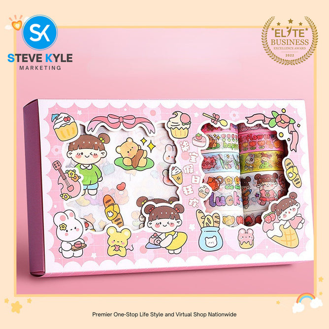 Cute Notebook Tape Set DIY Series