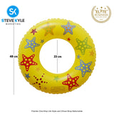 20 Inches Inflatable Cartoon Character Swim Ring Floater for Kids Boys and Girls