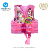 Children's Cartoon Character Life Jacket Vest for Summer Water Sports