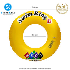 Pool School Swim Ring Series - Inflatable Water Tubes