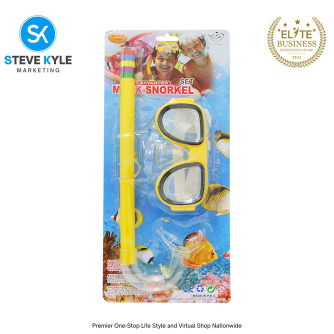 Kids Snorkeling Set Mask Silicone Scuba Diving Goggles for Boys and Girls