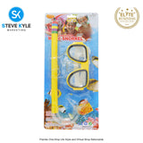 Kids Snorkeling Set Mask Silicone Scuba Diving Goggles for Boys and Girls