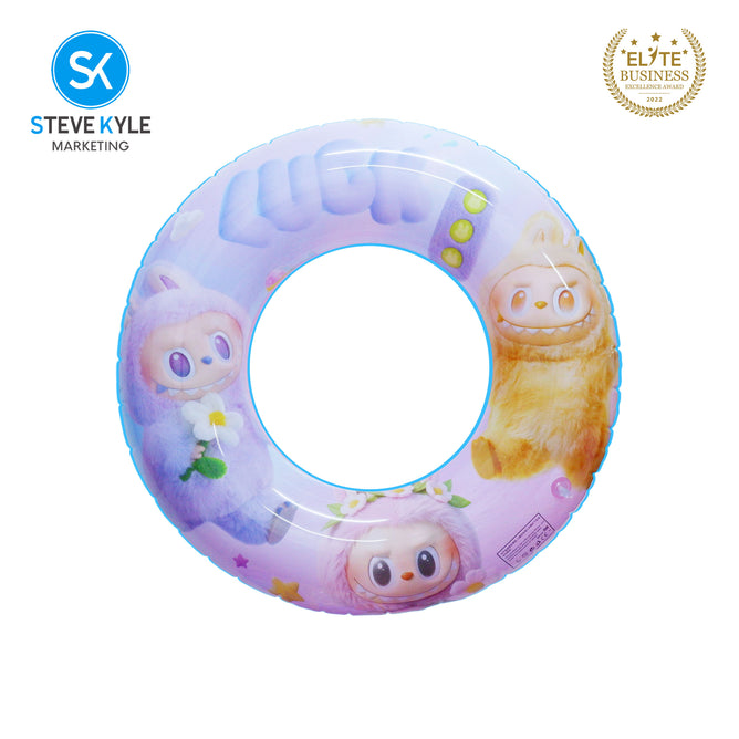 Steve Kyle Inflatable Swim Ring Lovable Characters For Outdoor Water Fun