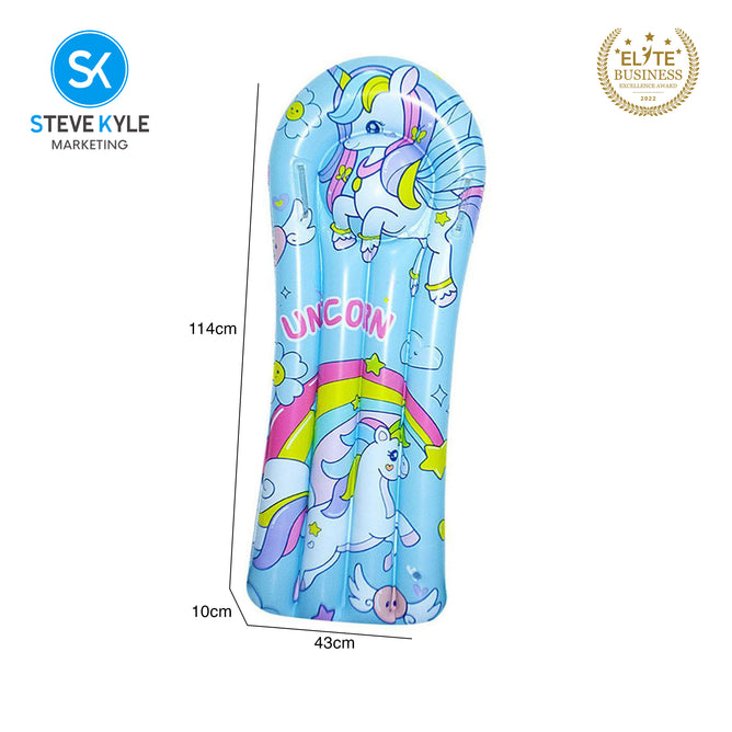 Steve Kyle Inflatable Floating Beds With Cartoon Character Design For Swimming Pool Mattresses