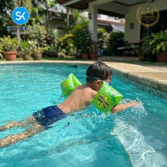 Steve Kyle Transparent Inflatable Arm Band Little Reef Fish Floaties For Swimming Outdoor Fun