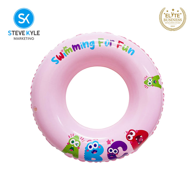 Steve Kyle Inflatable Swim Ring ABC Buddies For Outdoor Water Fun