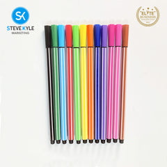 Steve Kyle Cute Cartoon Watercolor Marker Pen Set For Drawing Painting Art Supplies Random Color