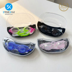 Steve Kyle UV Protection Silicone Anti-Leak Adjustable Strap Anti-Fog Swimming Goggles