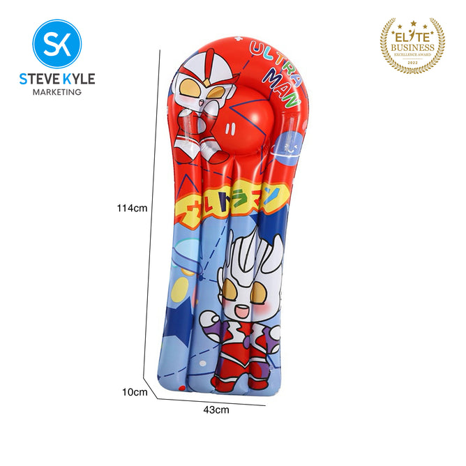 Steve Kyle Inflatable Floating Beds With Cartoon Character Design For Swimming Pool Mattresses