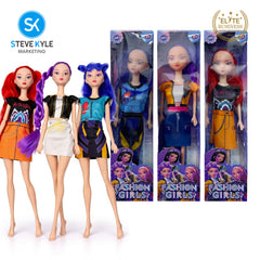 Steve Kyle Colorful Girl Group Theme Random Character Doll Toy Collectible Figure For Kids