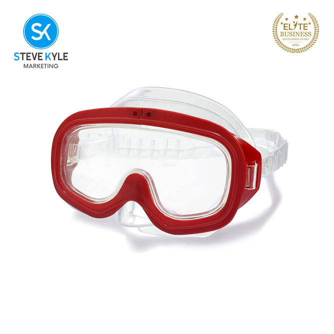 Steve Kyle Children's Premium Adjustable Scuba Diving Mask Anti-Fog Swimming Goggles
