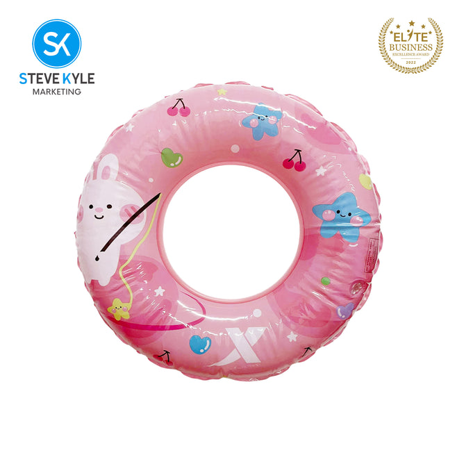 Steve Kyle Inflatable Swim Ring Assorted Cartoon Pattern For Outdoor Water Fun