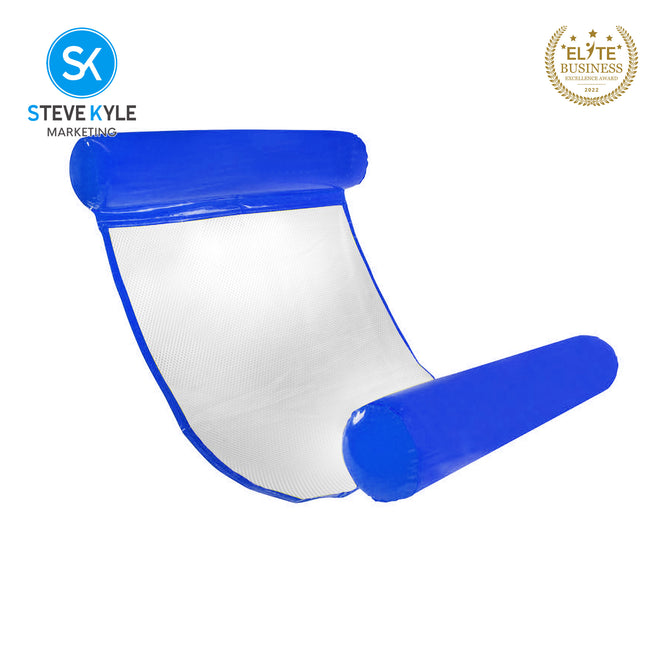 Steve Kyle 4in1 Inflatable Vinyl Water Hammock Floating Bed Lounge Chair For Swimming Pool Beach