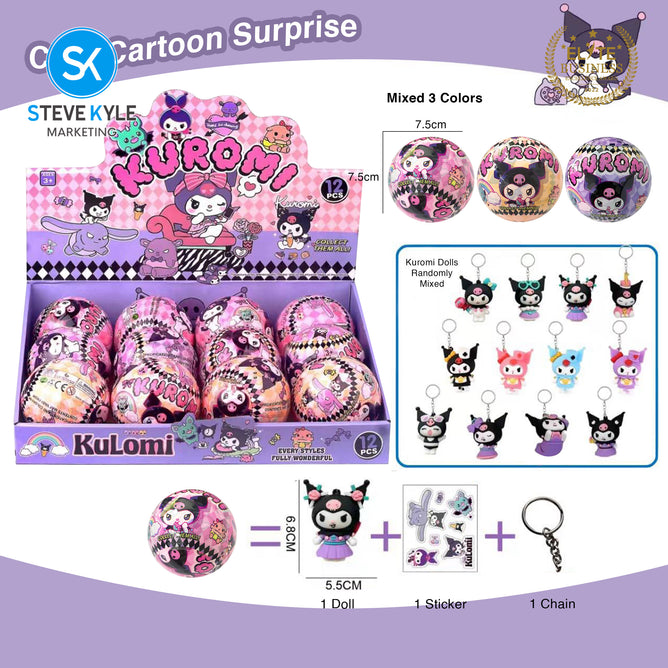 Steve Kyle Cartoon Design Blind Ball For Party Prize Giveaways Surprise Toy Collection