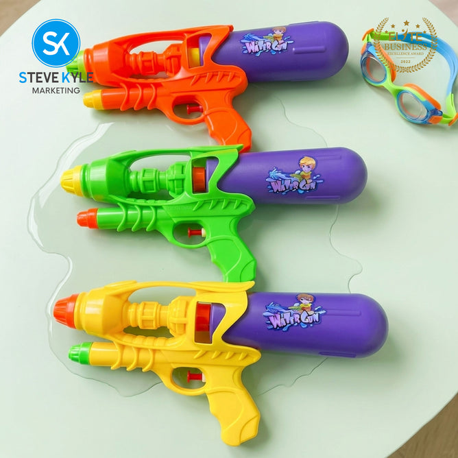 Steve Kyle Kids-Adult Pump Action Water Blaster Toy for Outdoor Summer Play