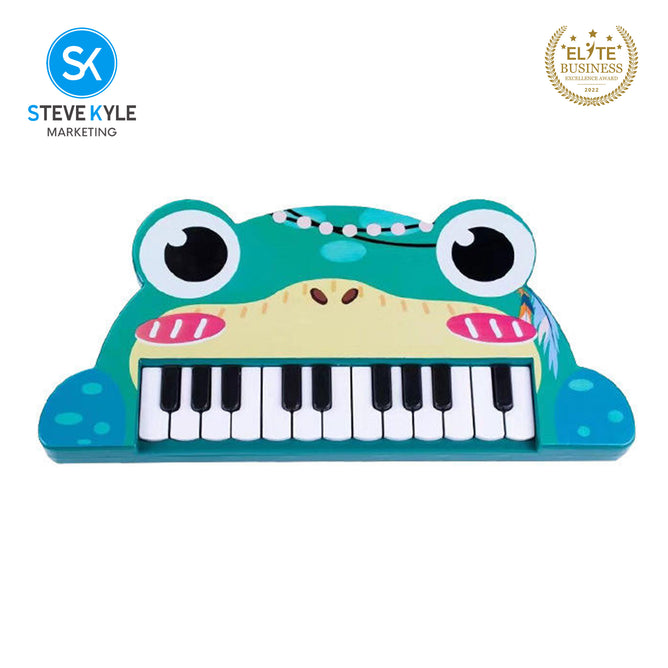 Steve Kyle Children's Animals Electronic Organ Early Education Puzzle Music Piano Toy