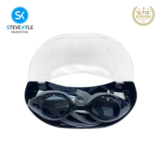 Steve Kyle UV Protection Silicone Anti-Leak Adjustable Strap Anti-Fog Swimming Goggles