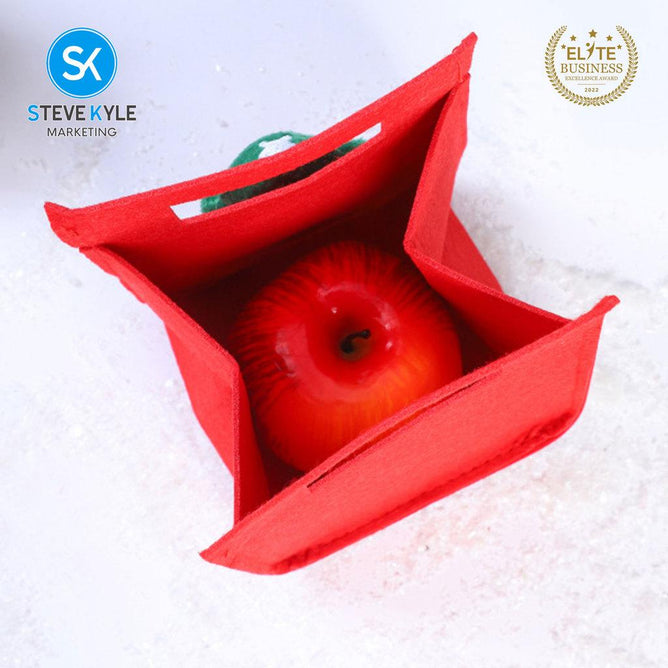 Steve Kyle Festive Christmas Treat Holder with Santa and Tree Design