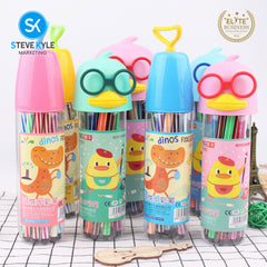 Steve Kyle Cute Cartoon Watercolor Marker Pen Set For Drawing Painting Art Supplies Random Color