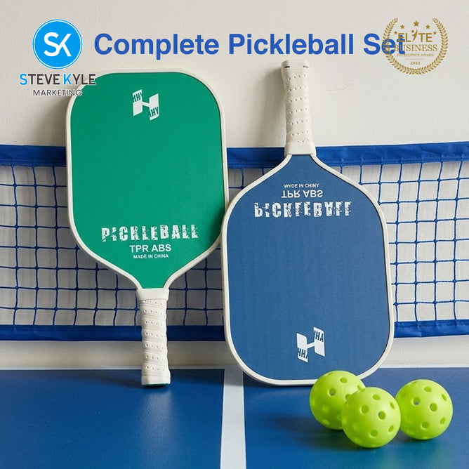 Steve Kyle Pickleball Paddle and Ball Game Set for Outdoor Sports Training Toy