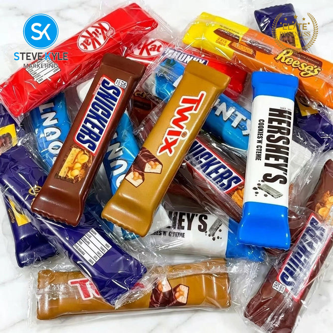 Steve Kyle Realistic Chocolate Gold Bar Pizza Cheese Squishy Toy Soft Slow Rebound Fidget Squeeze Toy