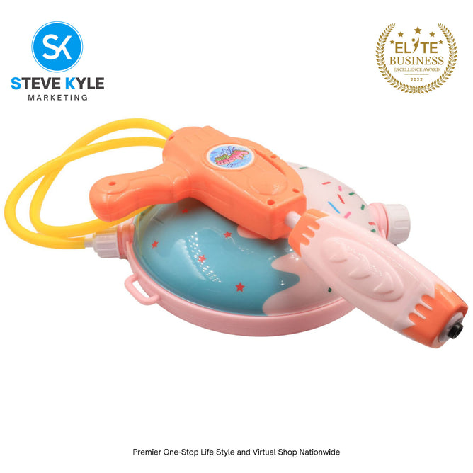 Children Backpack Water Gun Water Blaster Toys with Backpack Tank Toys for Kids