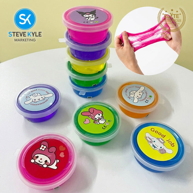 Steve Kyle Soft Colorful Jelly Crystal Slime Stretchy Play DIY Fun Kit