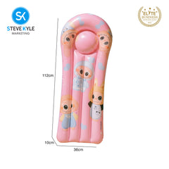 Steve Kyle Inflatable Floating Beds With Cartoon Character Design For Swimming Pool Mattresses